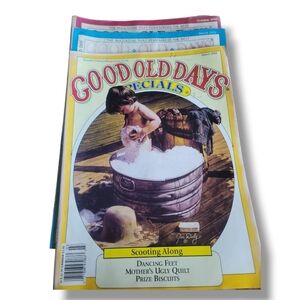 Vintage GOOD OLD DAYS Magazine Set